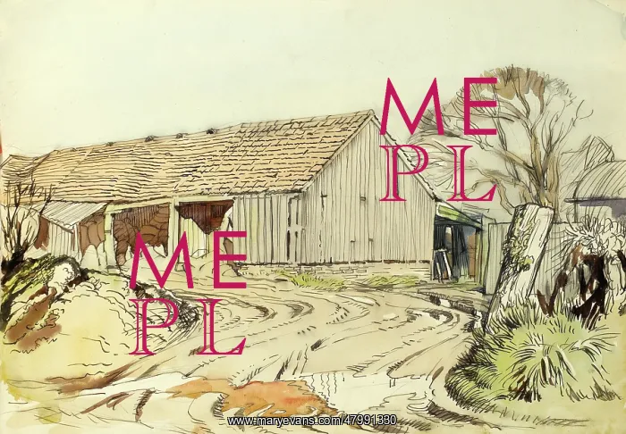 : Farmyard scene : Farmyard scene