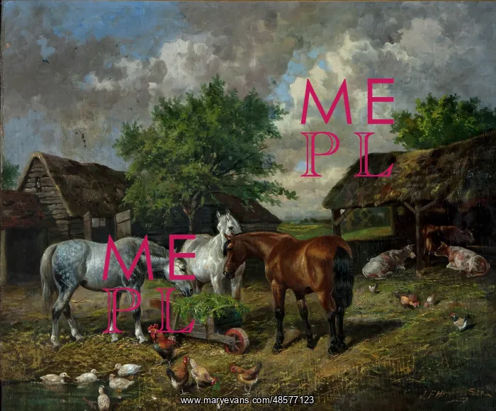 : Farmyard Scene : Farmyard Scene
