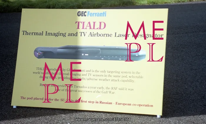 : Farnborough 92 - TIALD placard : Farnborough 92 - TIALD placard