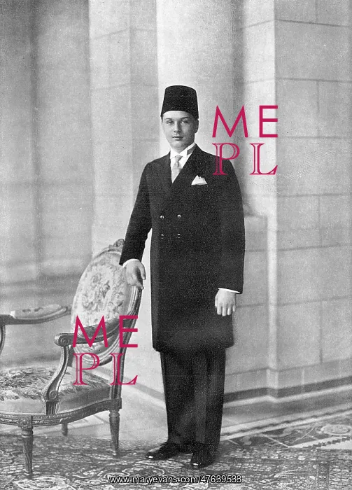  : Farouk I, King of Egypt and the Sudan