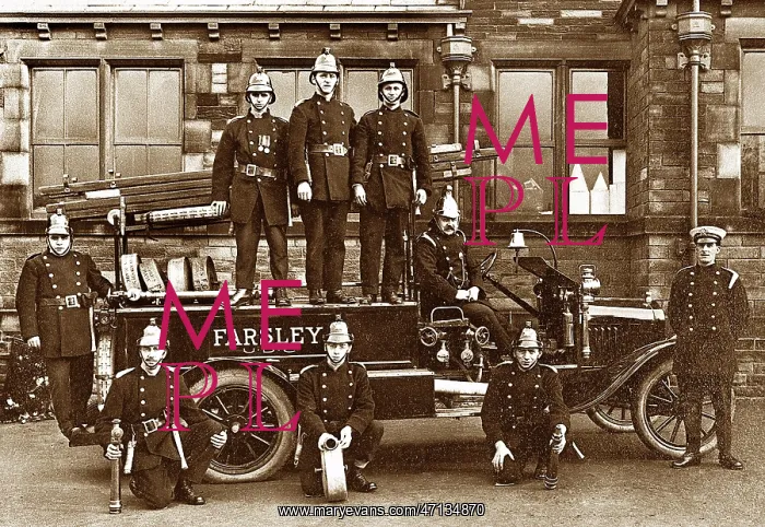  : Farsley Fire Brigade, early 1900s