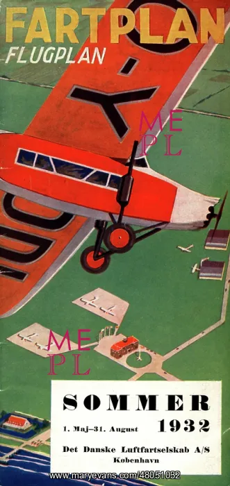 : Fartplan 1932 (timetable) : Fartplan 1932 (timetable)