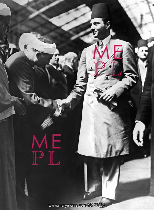 : Faruk I of Egypt, 1936 : Faruk I of Egypt, 1936