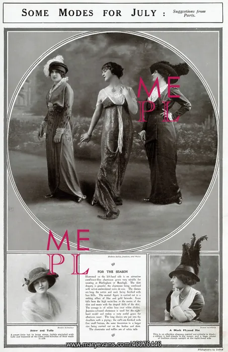 : Fashion for July 1913 : Fashion for July 1913