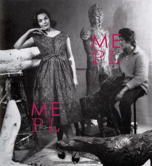: Fashion shoot in Elisabeth Frink's studio : Fashion shoot in Elisabeth Frink's studio