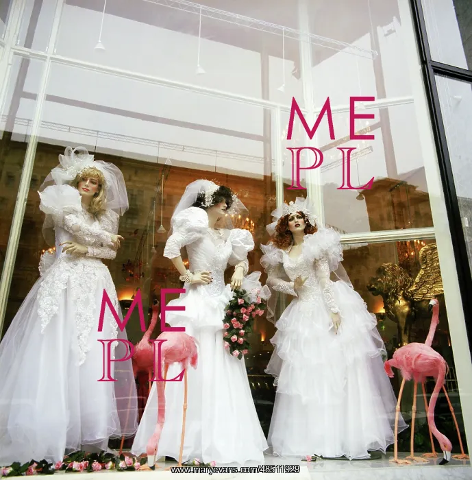 : Fashion store display window, 1992 : Fashion store display window, 1992