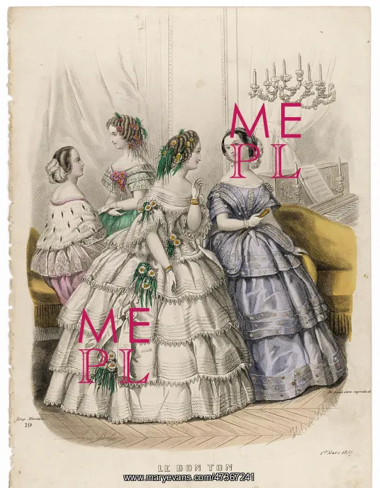  : Fashionable Ladies 1857