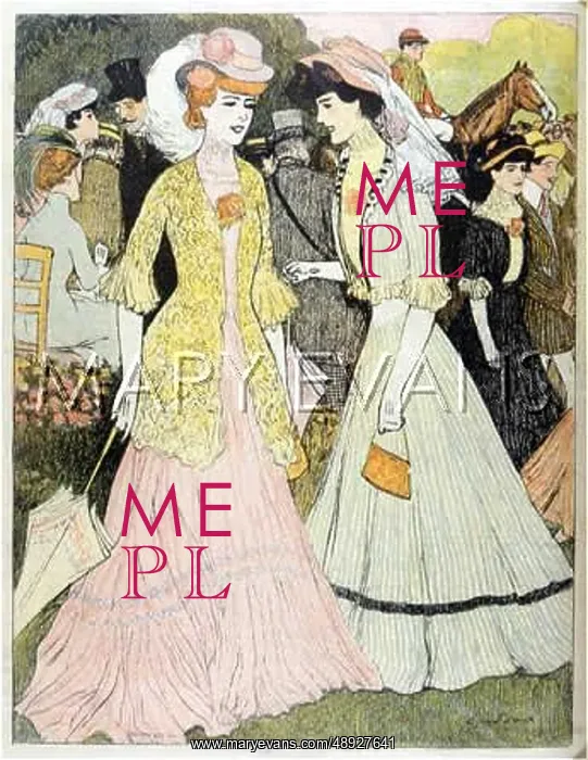 : FASHIONABLE RACE GOERS : FASHIONABLE RACE GOERS