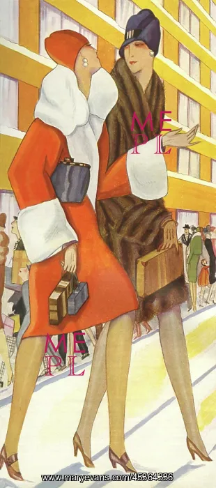 : Fashionable shoppers : Fashionable shoppers