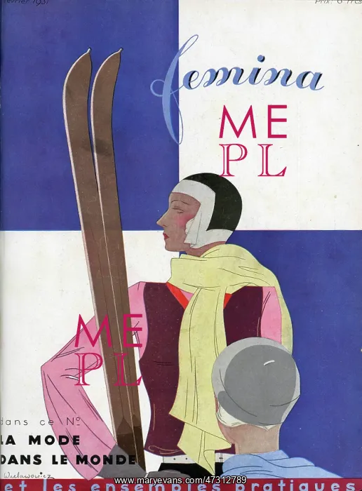  : FASHIONABLE SKI LADY 31