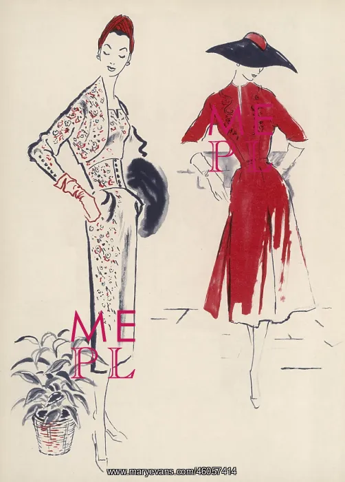 : Fashions for 1954 : Fashions for 1954