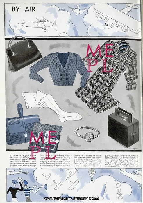 : Fashions and Accessories for Air Travel : Fashions and Accessories for Air Travel