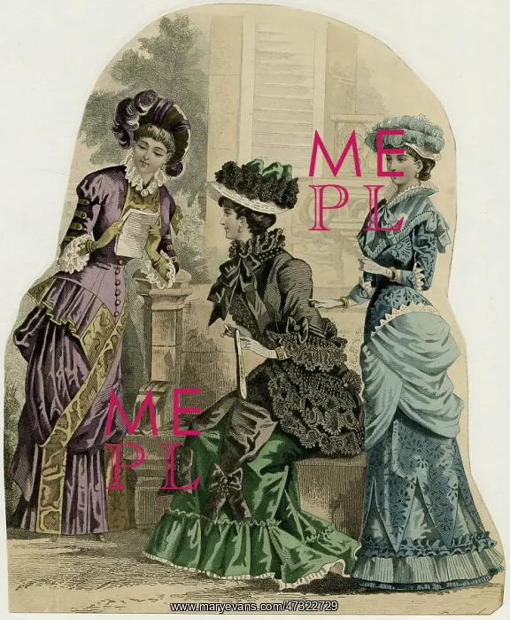 : Fashions Early 1880s : Fashions Early 1880s