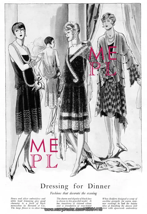 : Fashions for Evening and Dinner-Wear : Fashions for Evening and Dinner-Wear