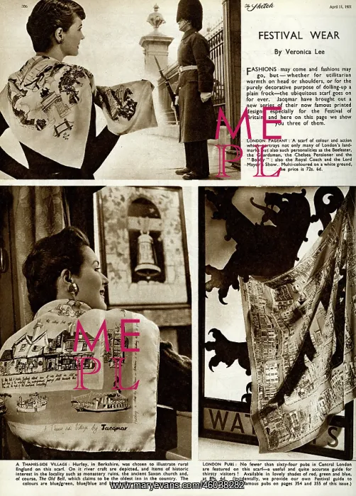 : Fashions for the Festival of Britain : Fashions for the Festival of Britain