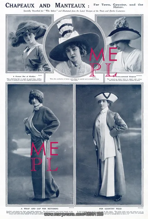 : Fashions for July 1912 : Fashions for July 1912
