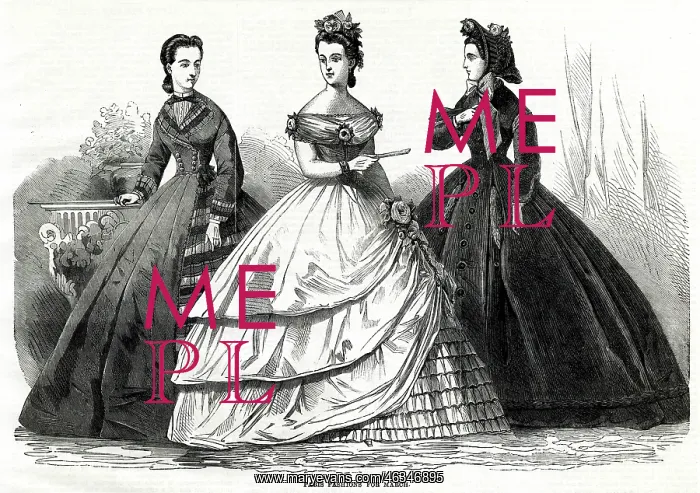: Fashions for March 1864 : Fashions for March 1864