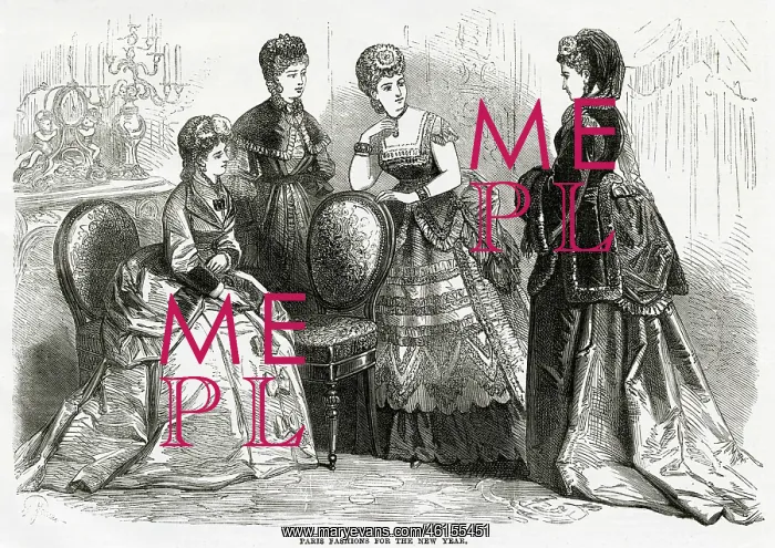 : Fashions for New Year 1870 : Fashions for New Year 1870