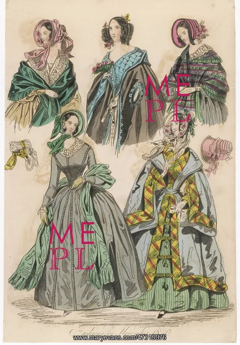 : Fashions for Nov 1840 : Fashions for Nov 1840