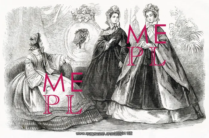 : Fashions for November 1861 : Fashions for November 1861