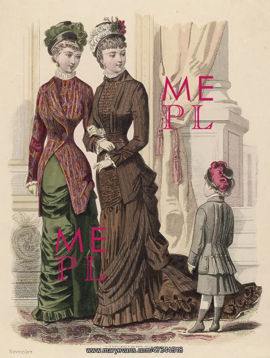 : FASHIONS NOVEMBER 1879 : FASHIONS NOVEMBER 1879