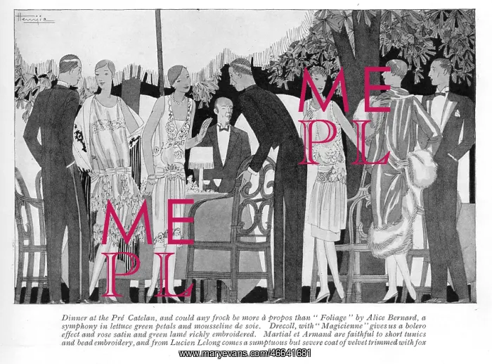 : Fashions at the Pre-Catalan, Paris, 1927 : Fashions at the Pre-Catalan, Paris, 1927