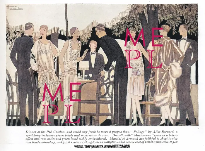 : Fashions at the Pre-Catalan, Paris, 1927 : Fashions at the Pre-Catalan, Paris, 1927