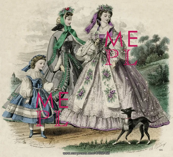 : Fashions for September 1862