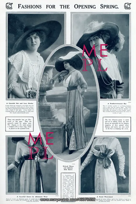 : Fashions for spring 1912 : Fashions for spring 1912