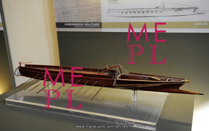 : Fast ramming boat. 1487-1492. Model : Fast ramming boat. 1487-1492. Model