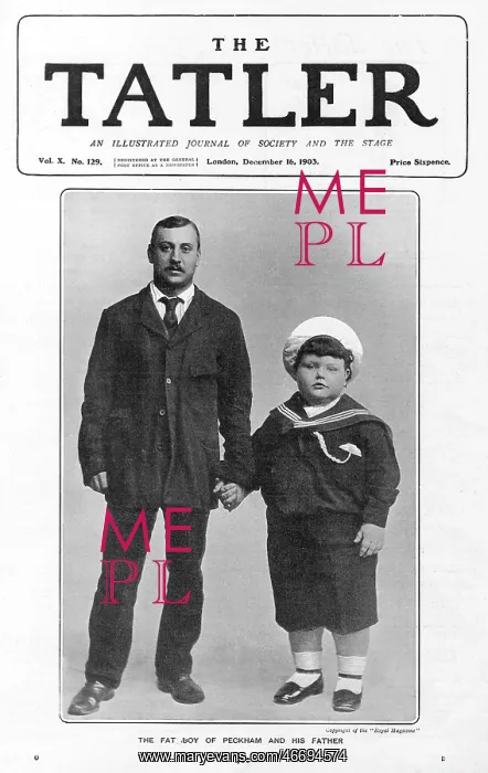 : The Fat Boy of Peckham and his father : The Fat Boy of Peckham and his father