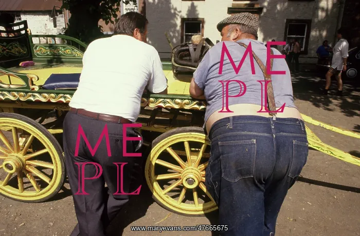 : Fat bums, Appleby Horse Fair : Fat bums, Appleby Horse Fair