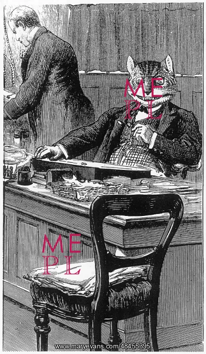 : Fat cat boss sitting at a desk : Fat cat boss sitting at a desk