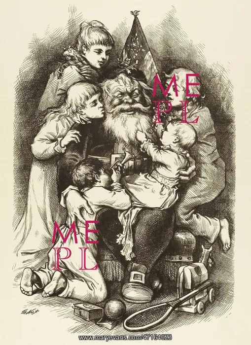  : Father Christmas with children