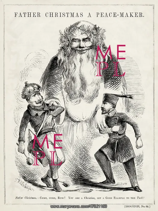  : Father Christmas a peace-maker, 1853
