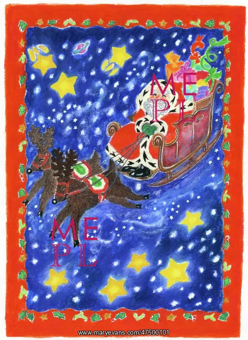 : Father Christmas and Reindeer : Father Christmas and Reindeer
