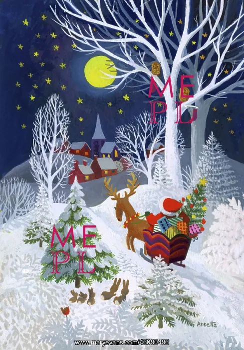  : Father Christmas in Sledge