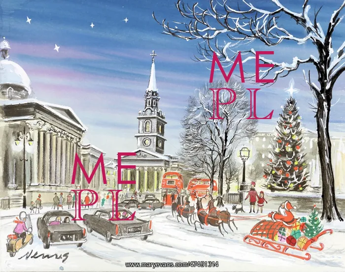  : Father Christmas in Trafalgar Square