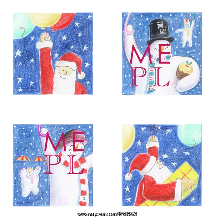 : Father Christmases and Snowmen : Father Christmases and Snowmen