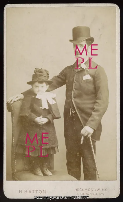  : FATHER / DAUGHTER C1880?