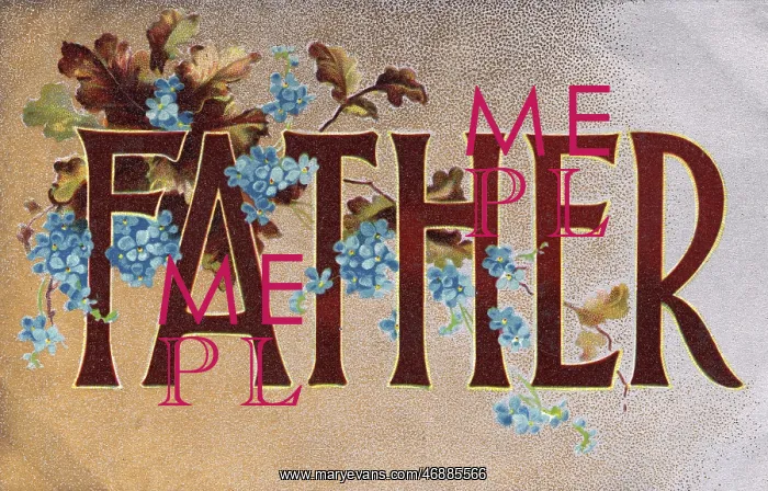 : Father postcard - Father's Day : Father postcard - Father's Day