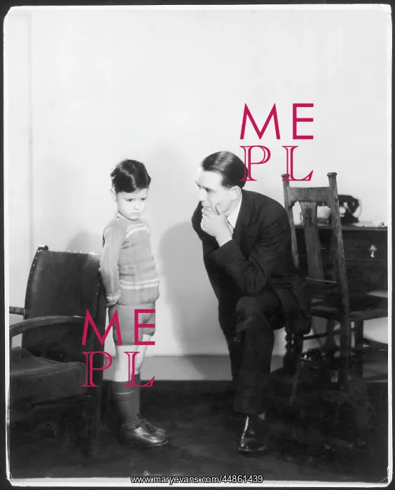 : FATHER & SULKY BOY : FATHER & SULKY BOY