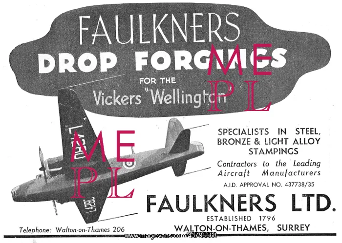  : Faulkners Ltd. Drop Forging