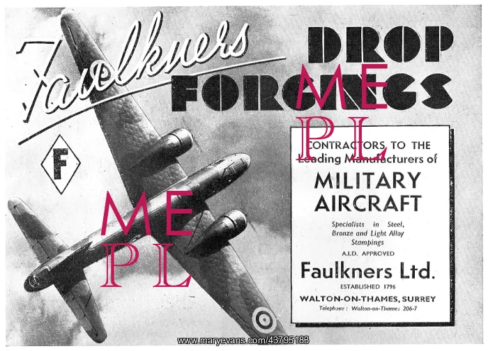 : Faulkners Ltd. Drop Forging For The Aircraft Industry : Faulkners Ltd. Drop Forging For The Aircraft Industry