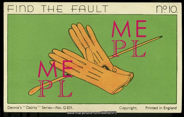  : Find the Fault card No. 10