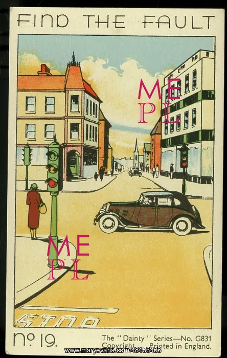  : Find the Fault card No. 19