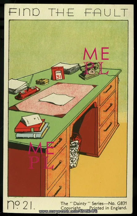  : Find the Fault card No. 21