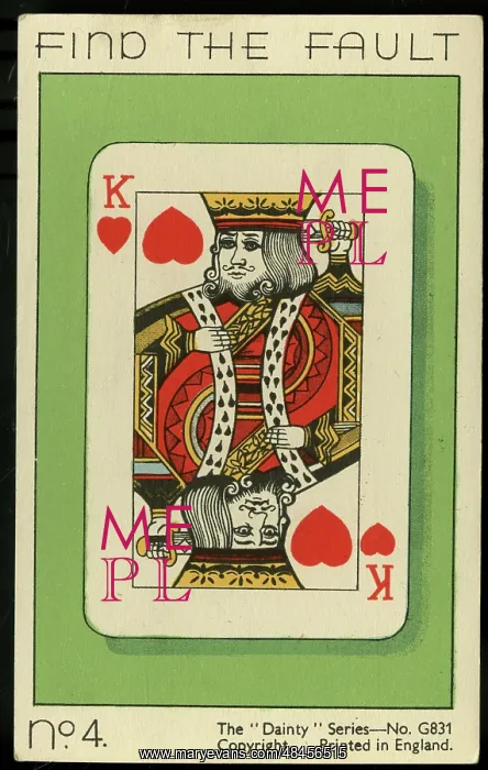  : Find the Fault card No. 4