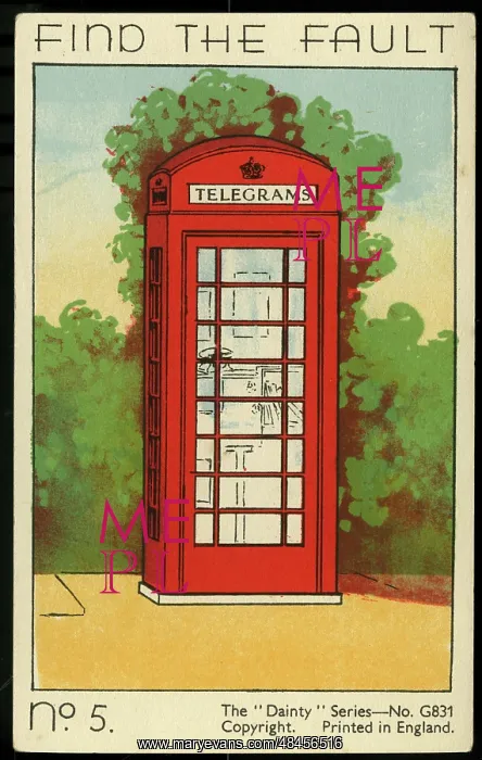  : Find the Fault card No. 5