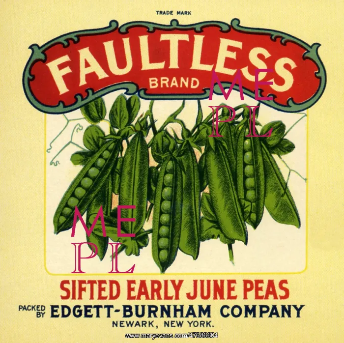  : Faultless Pea Label